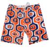 Wes and Willy Mens College Sports Fan Cabana Boy Retro Tech Swim Shorts (Auburn Tigers, X-Large) view 1