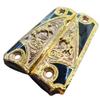 Grips for Colt 1911 Colt Horse Model with 24K Gold Plated and Black Resin Includes Screws view 2