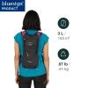 Osprey Kitsuma 3L Women's Biking Backpack with Hydraulics Reservoir, Space Travel Grey view 2
