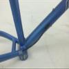 Gravity Fat Bike Frame Fork for 26 Inch Wheels with Headset Stem Seatpost and Seatpost clamp. (Matt Nautical Blue, 16" fits Most 5'7" to 5'10") view 2