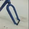 Gravity Fat Bike Frame Fork for 26 Inch Wheels with Headset Stem Seatpost and Seatpost clamp. (Matt Nautical Blue, 16" fits Most 5'7" to 5'10") view 4