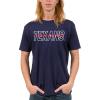 Junk Food Unisex Adult Nfl Championship Drive T-Shirt, Blue, XX-Large US view 1