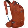 Osprey Raptor 10L Men's Biking Backpack with Hydraulics Reservoir, Firestarter Orange view 1