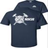 FAIR GAME Fire Rescue T-Shirt Firefighter-Maltese Cross-Navy-M view 1