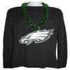 Aminco NFL Philadelphia Eagles Team Fan Chain, Green, Eagle Head view 2