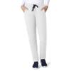 Carhartt Force Essentials Women's Straight Leg Scrub Pant - White, M Tall view 1