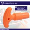 BISupply Emergency Telescoping Canoe and Kayak Paddle with Boat Oar Hooks (26 to 42 inches) view 4