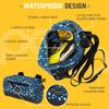 Po Campo Domino Handlebar Bag - Large, Waterproof Bicycle Storage Baskets for Front Mount - Lightweight Bike Bags That Convert To Crossbody (Meadow) view 3