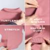 X RAY Boys Turtleneck Sweater, School Uniform Big Boys' & Little Kids Youth Turtle Neck Long Sleeve Pullover, Dusty Mauve, X-Small (5) view 2