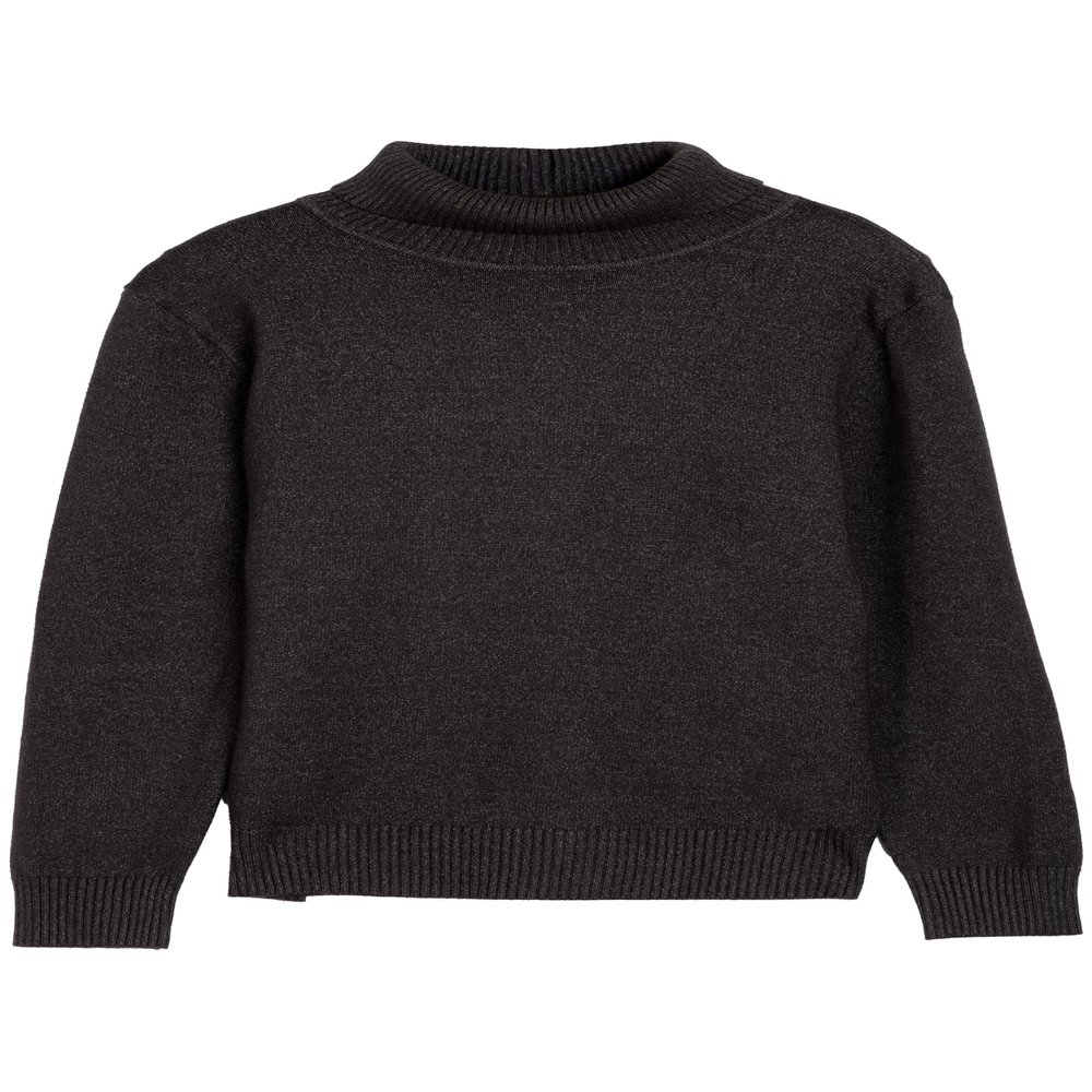 X RAY Boys Turtleneck Sweater, School Uniform Big Boys' & Little Kids Youth Turtle Neck Long Sleeve Pullover, Heather Charcoal, Medium (8)