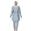 Women Muslim Swimsuits Plus Size Full Cover Swimsuit Modest Swimwear Islamic Burkini Hijab 3 Piece Long Sleeve Muslim Swim Shirts Pants Leggings Swim Bathing Suits Cap Sun Protection Rash Guard 5XL view 4