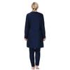 Plus Size Muslim Swimsuits for Women Modest Full Body Swimsuit Islamic Burkini Swimwear Plus Size Long Sleeve Pants Full Covered Hijab 3 Piece Sun Protection Rash Guard Bathing Suits Wetsuit 3XL view 4