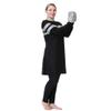 Plus Size Muslim Swimsuits for Women Modest Full Body Swimsuit Islamic Burkini Swimwear Plus Size Long Sleeve Pants Full Covered Hijab 3 Piece Sun Protection Rash Guard Bathing Suits Wetsuit 3XL view 1