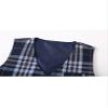 Abolai Baby Boys' 4 Piece Gentleman Set with White Shirt,Bowtie,Plaid Vest and Plaid Pants White 110 view 4