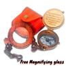 Gift Compass for Men with Magnifying Glass Free Compass Hiking Compasses for Gift Gift Compass for Men Compass Gift for Daughter or Son view 2