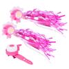 babies /Kids bikes Bell Handlebar Streamers with Tassel Ribbo , bikes Streamers , bikes Scooter Bell hoop with Colorful longer bikes Ribbon Streamer for babies , bikes bell for kids bikes grips handl view 4