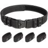 LUITON Tactical Belt for Men Duty Belt 2" Rigger Molle Belt Military Style Belt Police Combat Battle Belt Security Duty Belts with 4 Belt Keepers (40"-47") XL view 1