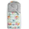 BSNTHO Butterfly Flower Printed Camping Sleeping Bags,3 Season Warm & Cool Weather,Lightweight,Waterproof Sleeping Bags for Adults & Kids,Traveling,and Outdoors,Camping Gear Equipment,31x90inch view 2