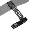 Guayma Drop Leg Holster Adapter Duty Belt Accessories for QLS Kit,Modular Holster Adapter with Thigh Strap Airsoft Tactical Police Gear,BK view 2