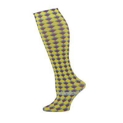 Hocsocx Diamond Daze Unisex Performance Socks, Moisture Wicking, Rash & Blister Protection for Field & Ice Hockey, Soccer, Skiing | Medium