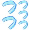 Frienda 5 Pcs Youth Kids Mouth Guard for Sports, Mouthguard for Football Bulk, Adults Boy Girl Sports Athletic Mouthguard for Boxing Basketball Hockey Karate(Blue) view 1