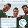 Frienda 5 Pcs Youth Kids Mouth Guard for Sports, Mouthguard for Football Bulk, Adults Boy Girl Sports Athletic Mouthguard for Boxing Basketball Hockey Karate(Blue) view 3