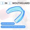 Frienda 5 Pcs Youth Kids Mouth Guard for Sports, Mouthguard for Football Bulk, Adults Boy Girl Sports Athletic Mouthguard for Boxing Basketball Hockey Karate(Blue) view 4