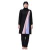 Plus Size Muslim Swimsuits for Women Modest Full Body Swimsuit Islamic Burkini Swimwear Plus Size Long Sleeve Pants Full Covered Hijab 3 Piece Sun Protection Rash Guard Bathing Suits Wetsuit 7XL view 1