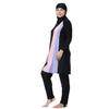 Plus Size Muslim Swimsuits for Women Modest Full Body Swimsuit Islamic Burkini Swimwear Plus Size Long Sleeve Pants Full Covered Hijab 3 Piece Sun Protection Rash Guard Bathing Suits Wetsuit 7XL view 2