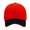 Casual Mens and Womens Summer Fashion Sunscreen Baseball Caps Color Blocking Cap Sunscreen Hats (Red, One Size) view 1