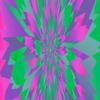 Hocsocx Psychedelic Green/Fuchsia Socks Performance Liner Moisture-Wicking Protection for Field Hockey and Soccer view 3