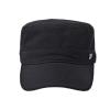 Casual Mens Fashion Cotton Flat Top Baseball Caps Sunshade Washing Hat Hiking Hat (Black, One Size) view 2