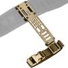 Guayma Drop Leg Holster Adapter Duty Belt Accessories for QLS Kit,Modular Holster Adapter with Thigh Strap Airsoft Tactical Police Gear,Tan view 2