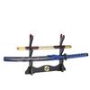 GUIIYLGG Sword Holder Japanese Velvet Padded Katana Stand Samurai Display Rack Support All Tanto Sword yin and yang 3 Tier view 4