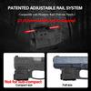 Solofish 800 Lumens Adjustable Pistol Light Laser Combo, Strobe Function Blue Laser and Tactical Light Fits for Full Size with Rail view 2