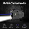 Solofish 800 Lumens Adjustable Pistol Light Laser Combo, Strobe Function Blue Laser and Tactical Light Fits for Full Size with Rail view 3