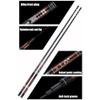ZFF Fishing Rod Carbon Fiber Super Hard Ultralight Hand Pole 2.7m 3.6m 3.9m 4.5m 4.8m 5.4m 5.7m 6.3m 7.2m 8.1m 9m 10m 11m 12m Rivers Lakes Reservoirs Streams Fishing Big Fish (Size : 5.4m) view 2