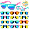 GIFTINBOX Party Favors Kids Sunglasses Bulk, Boys Girls Party Sunglasses with UV Protection, Beach Pool Birthday Party Supplies, Goodie Bags Stuffers Graduation Birthday Gifts for Kids 3-8 - 12PCS view 1