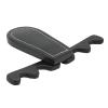 Diydeg Pool Stick Holder, Portable Collapsible Cue Rest Cue Stick Holder Holds 4 Cues Against Table, Saddle Leather Billiard Cue Rack Pool Cue Holder Claw for Pool Table, Bar and Chair view 1