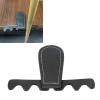 Diydeg Pool Stick Holder, Portable Collapsible Cue Rest Cue Stick Holder Holds 4 Cues Against Table, Saddle Leather Billiard Cue Rack Pool Cue Holder Claw for Pool Table, Bar and Chair view 2