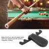 Diydeg Pool Stick Holder, Portable Collapsible Cue Rest Cue Stick Holder Holds 4 Cues Against Table, Saddle Leather Billiard Cue Rack Pool Cue Holder Claw for Pool Table, Bar and Chair view 4