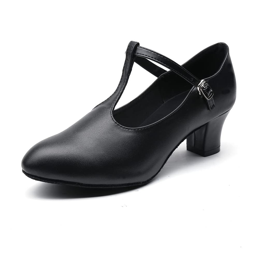 MSMAX Women Character Shoes Girls Party Heels Dancing Pumps for Ballroom Flamenco Tango Latin 8 M US Women