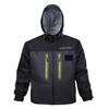Kylebooker Fly Fishing Wading Jacket Outdoor Activities Waterproof Wader Jackets for Men and Women(L,Black) view 1