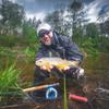Kylebooker Fly Fishing Wading Jacket Outdoor Activities Waterproof Wader Jackets for Men and Women(L,Black) view 3