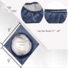 Happy Secret Unisex Shiny Graduation Cap for Kids, Kindergarten & Preschool, with 2026 Tassel and Year Charm Navy view 3