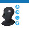 bestgift Diving Headgear Cold-Proof 3mm Waterproof Process Warm Ear Protection Diving Headgear Diving Cap Black 3mm L view 3
