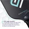 SLNSports Pickleball Paddles Set of 2 | Carbon Fiber/Fiberglass Pickleball Rackets Set | Carrying Case, 4 Balls | Pickleball Raquets for Kids and Adults | Beginners & Professionals (Carbon Fiber) view 2