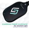 SLNSports Pickleball Paddles Set of 2 | Carbon Fiber/Fiberglass Pickleball Rackets Set | Carrying Case, 4 Balls | Pickleball Raquets for Kids and Adults | Beginners & Professionals (Carbon Fiber) view 3