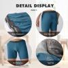 BAMBOO COOL Men's Underwear Soft Breathable Stretch Classic Boxer Briefs with Fly,Multipack view 4