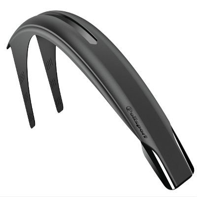 Polisport Rear Mudguard XCAPE EVO 26/29" / 90mm, Unisex-Adult, Black, Standard Size